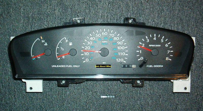 Dodge plymouth neon instrument cluster speedometer 8k rpm tach (shanerrrrrrrrrr)