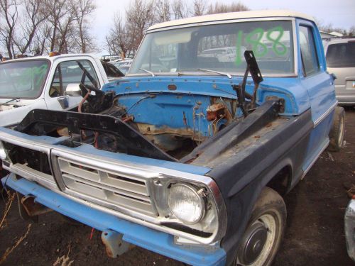 Used 1973 ford pickup 2 door, ashtray #188