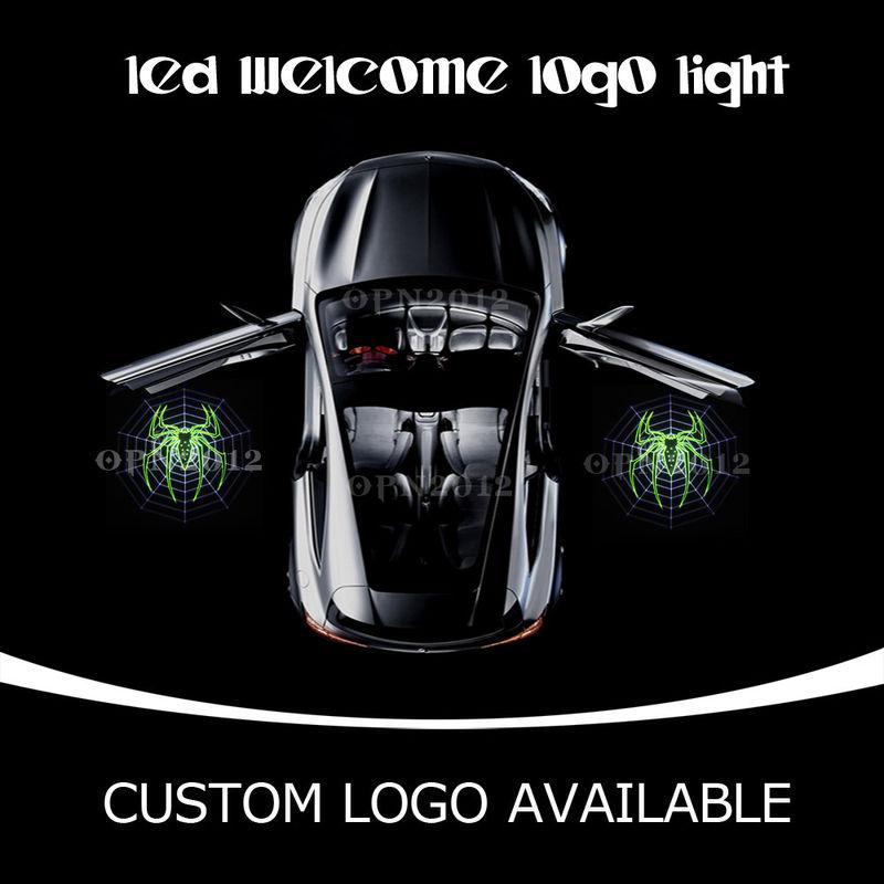 Spider gobo led  light car door projector ghost shadow lamp for vw ford dodge 