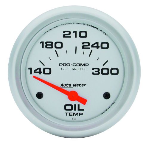 Auto meter 4447 ultra-lite; electric oil temperature gauge