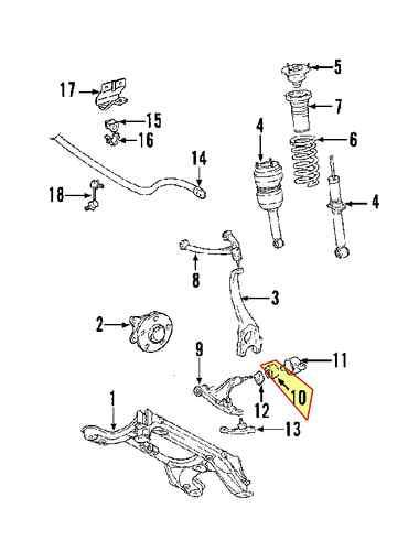 Lexus 4865550012 genuine oem factory original bushings