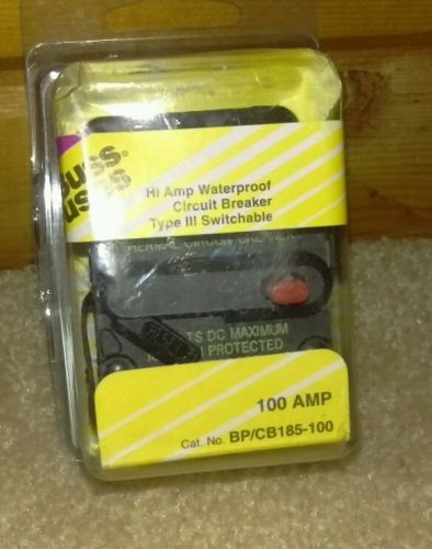 Cb100mr  install_bay circuit breaker 100 amp manual reset waterproof new