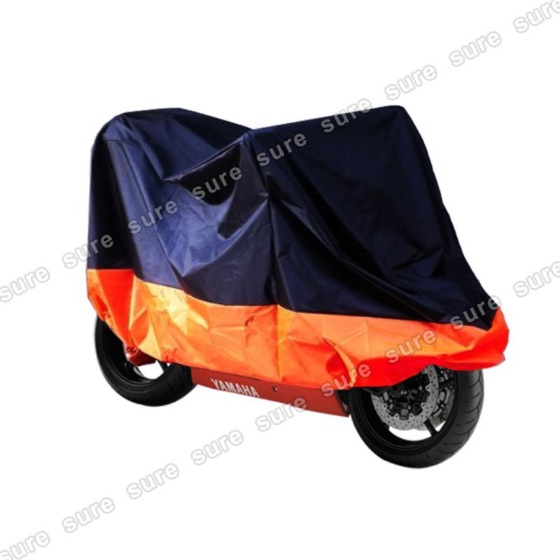 Large size motorcycle cover street bikes outdoor indoor protection waterproof