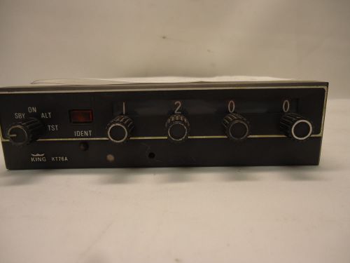 King radio 066-1062-00 kt-76a transponder - used avionics