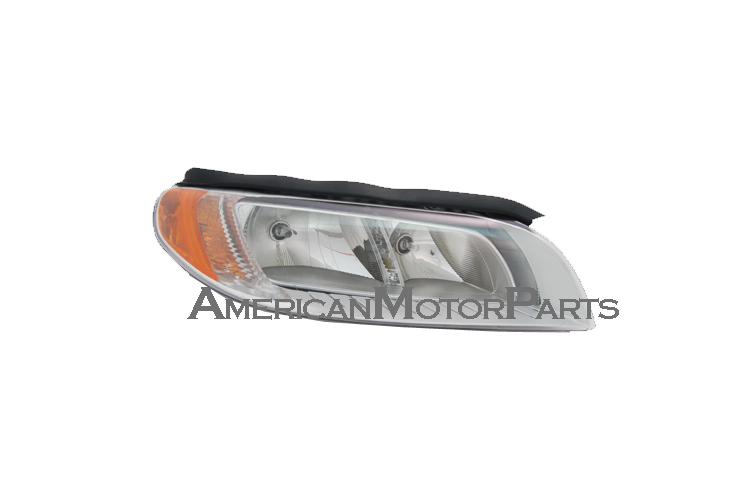 Right passenger side replacement headlight halogen type 08-10 volvo v70 s80 xc70