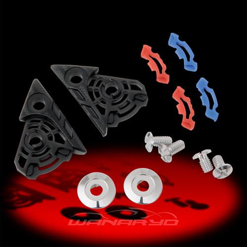 Agv agv helmet pivot kit for ax-8 dual sport kit76024999