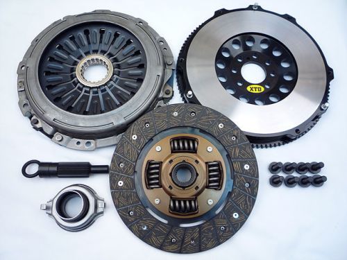 Xtd hd clutch &amp; chrome moly flywheel kit 2000-2005 eclipse gt gts 3.0l v6