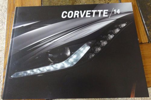 2014 corvette stingray dealer brochure book