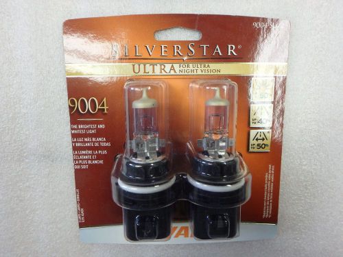 Sylvania silverstar ultra 9004 su/2 bulb (2 bulbs) sealed 344091