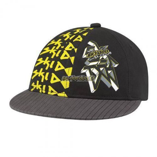 Ski-doo 3d graffiti cap -sunburst yellow