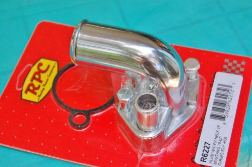 87-93 ford 302 5.0 mustang polished thermostat housing kit - 5 speed show car