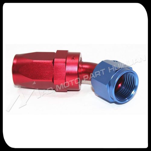 An-8 3/4 x 16 unf fittings adaptor swivel hose end 45 degree bend hose ends an 8