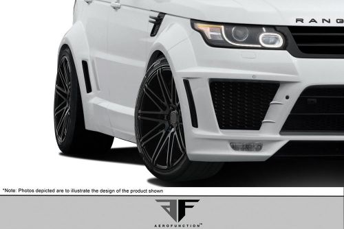 2014 2015 land rover range rover sport af-2 wide body front &amp; rear fender flares