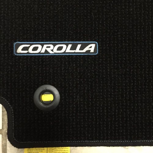 2014- 2015 toyota corolla factory oem 4pc floor mat set pt206-02142