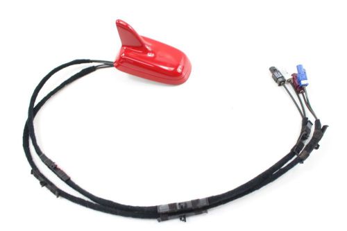 Shark fin / roof antenna - audi a4 rs4 s4 b6 b7 - 8e5035503k - brilliant red