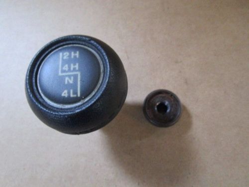 87-95 jeep yj transfer case shifter knob and jam nut