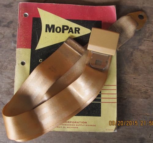 Nos mopar 1979? 1980&#039;s ? seat belt dodge chrysler plymouth omni horizon cordoba