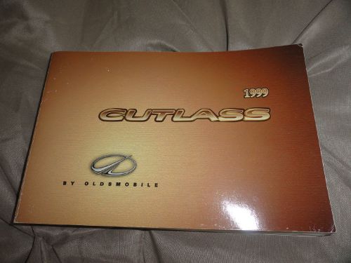 1999 oldsmobile cutlass owner&#039;s manual