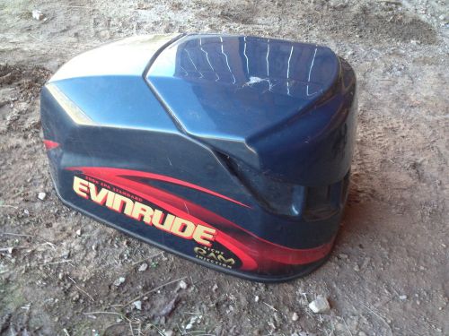 Evinrude ficht 75hp outboard engine cover hood motor cowling  2000