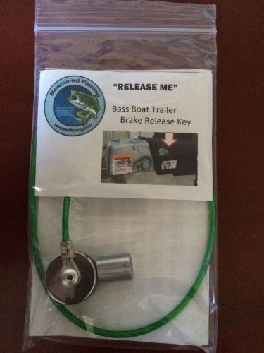 Release me - magnetic trailer surge brake lock out key