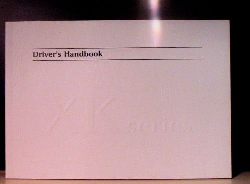 Jaguar xj driver&#039;s handbook 2002my na  jjm 18 02 14/20