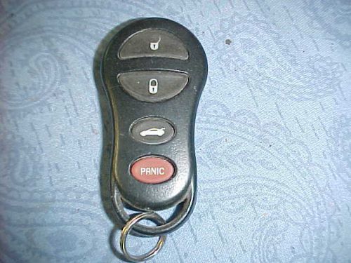 Chrysler dodge jeep keyless entry remote key fob transmitter clicker