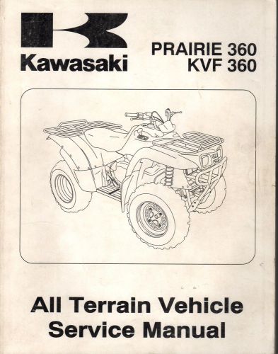 2003 kawasaki atv prairie 360, kvf 360 p/n 99924-1285-01 service manual (598)