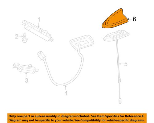 Chrysler oem 2015 300 antenna-cover 5sv39lauaa