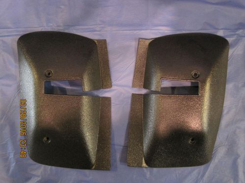 1974 - 1976 firebird trans am black seat belt retractor covers