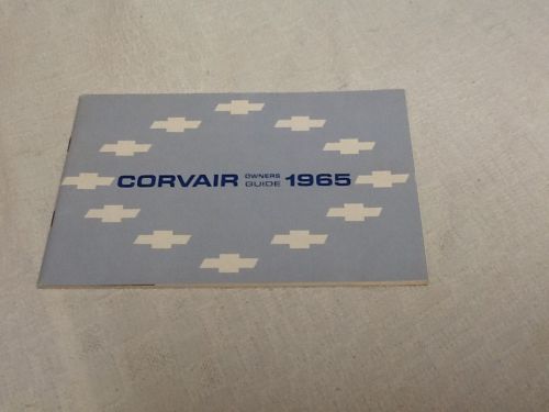 Original 1965 chevrolet  corvair owners guide (manual) first edition #3859590