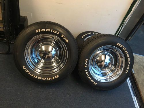 Goodwrench t/a radial tires/rims 8x15  p235/60r15