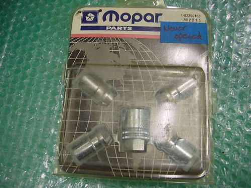 Mopar new wheel lock kit for m12 x 1.5 studs