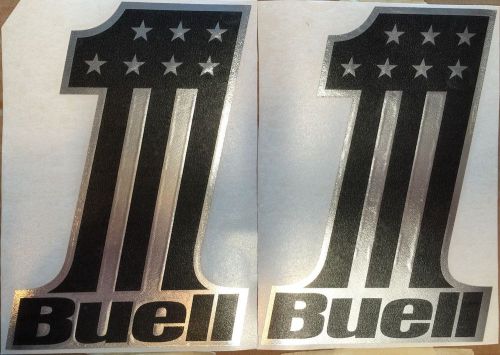 Buell number one vinyl decals. or choose your color