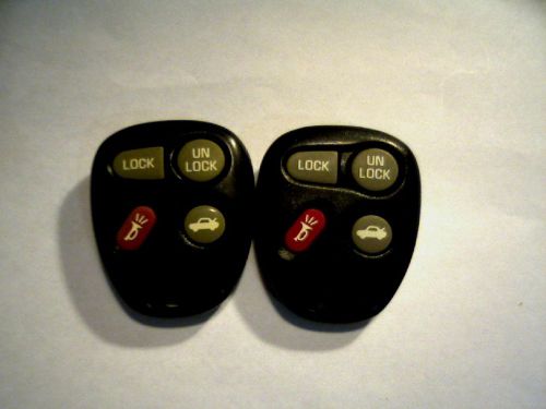 2000 2001 2002 saturn sc sl sc1 sc2 sl1 sl2  remote keyless entry key fob set