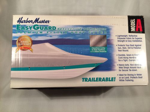 Harbor master trailerable boat cover model a for 14&#039; - 16&#039; length 90&#034; beam new!!