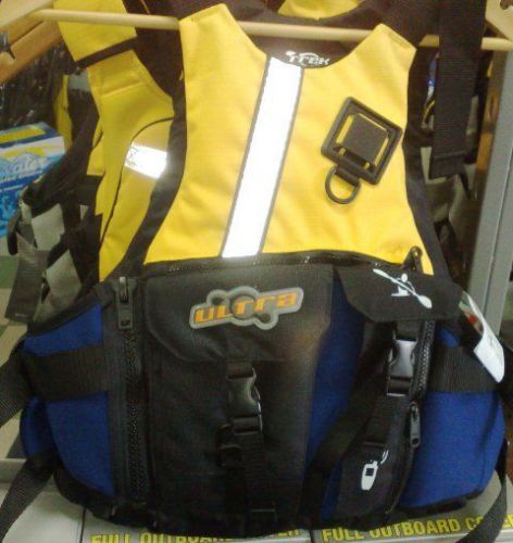 Brand new ultra trek large pfd2 buoyancy vest n100 kayak canoe fishing paddling