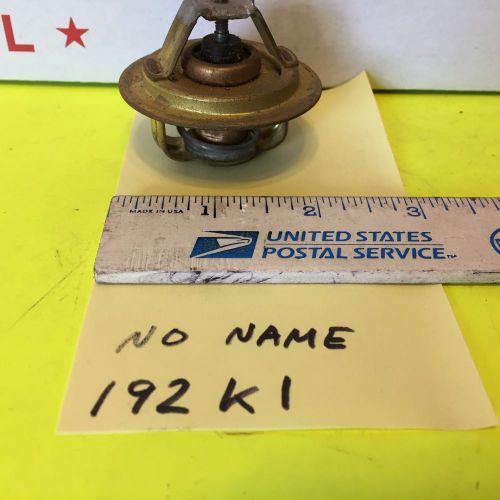 U.s. old car thermostat.   192k1.   item:  3828