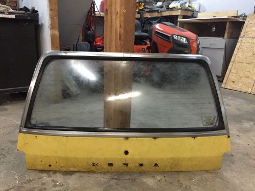 First gen civic hatchback liftgate