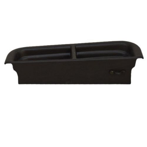 Ranger 168 black 16 x 5 1/4 inch plastic boat stbd storage tray 7a725