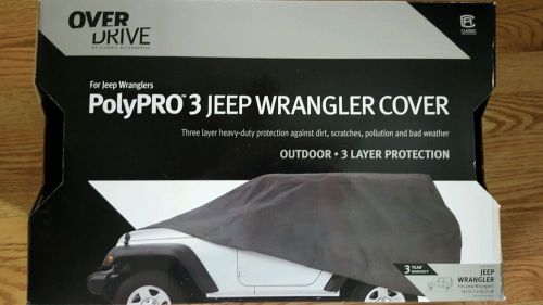 Overdrive polypro 3 jeep wrangler cover 10-020-251001-00
