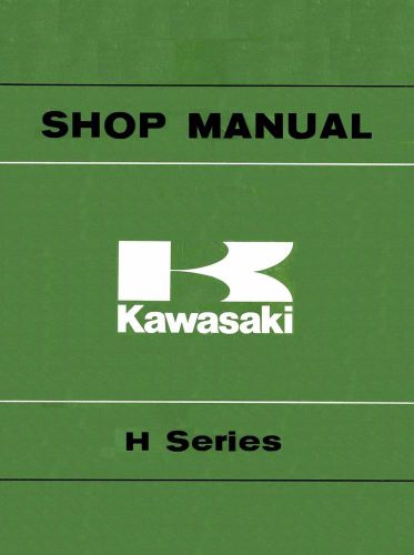 Kawasaki service manual 1974 &amp; 1975 h1 500cc triple