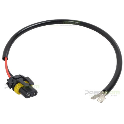 2pcs hid h1 power wire harness wiring cable plug cord for ballast to hid h1 bulb