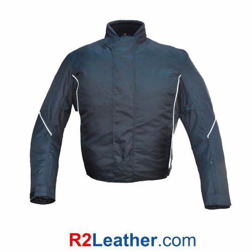 Men&#039;s jacket motorcycle riding coat textile with ce armor