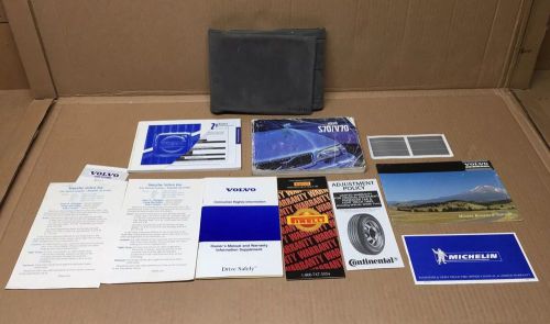 Volvo 2000 s70 v70 oem factory owners manual book guide &amp; wallet set tp4601