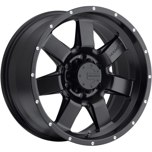 17x9 black mamba m14 6x5.5 -12 wheels nitto trail grappler lt255/75r17 tires