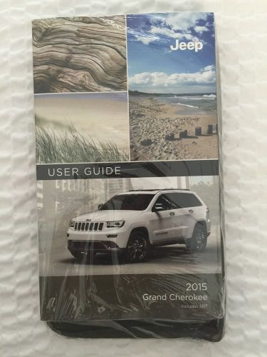 2015 jeep grand cherokee owners manual includes srt new sealed free shipping