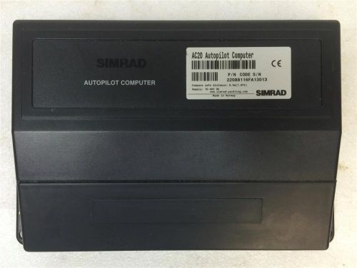 Simrad ac20 autopilot computer