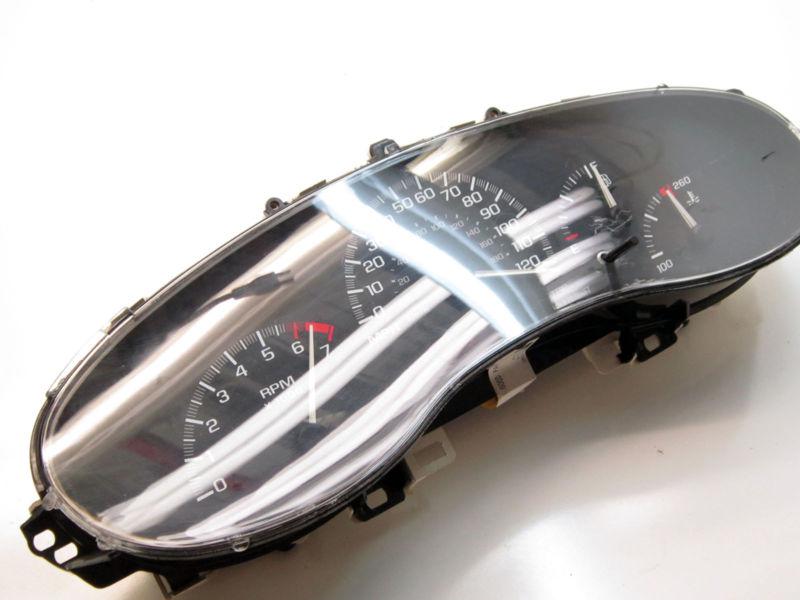 Oem 1997 1998-2003 chevrolet malibu auto speedometer gauge cluster 135,001k