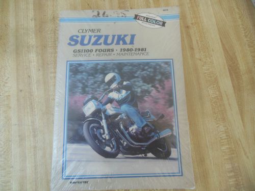 Suzuki gs1100 fours 1980-1981 manual suz gs1100 fours80-81 by clymer