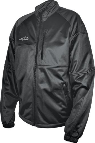 Hmk mens black destination moisture wicking mid layer snowmobile jacket